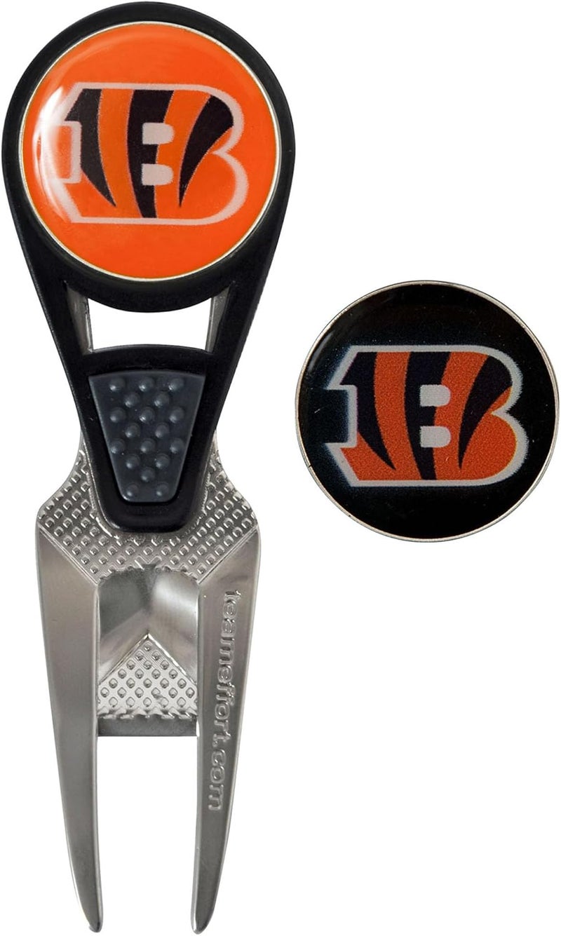 NFL CVX Ball Mark Repair Tool & 2 Ball Markers